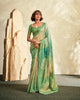 Parrot Green Asopalav Silk Handloom Khadi Designer Saree